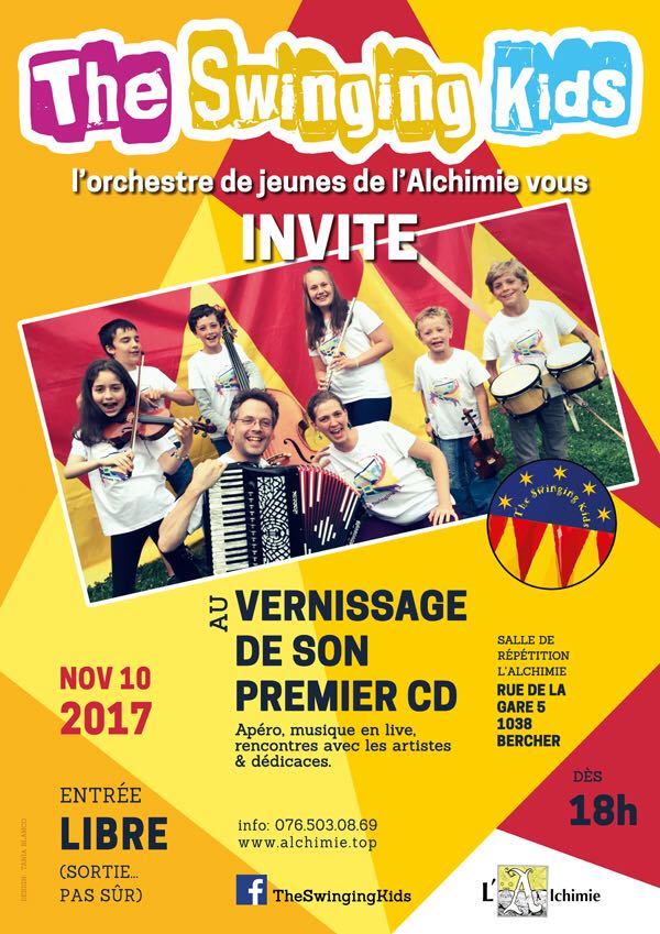 Vernissage du cd « The Swinging Kids »