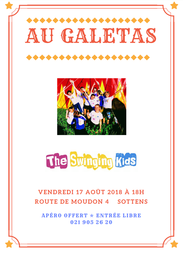 The Swinging Kids à Sottens. 18.08.2018